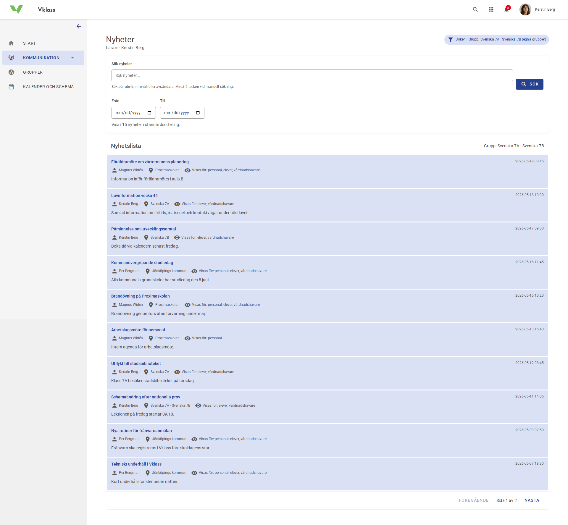 Screenshot of Version 3