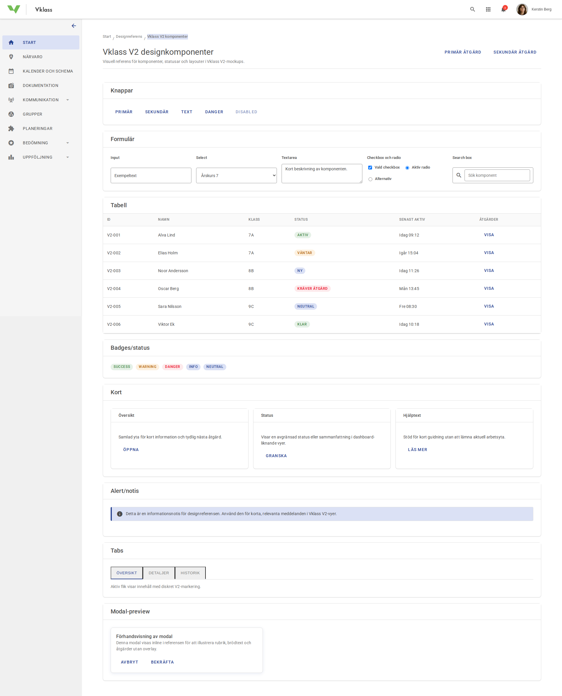 vklassv2-components screenshot